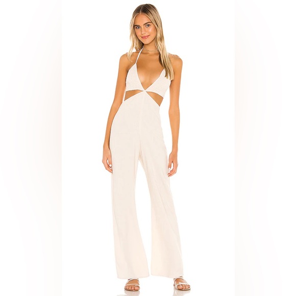 Indah Blaire Halter Jumpsuit - Picture 1 of 8